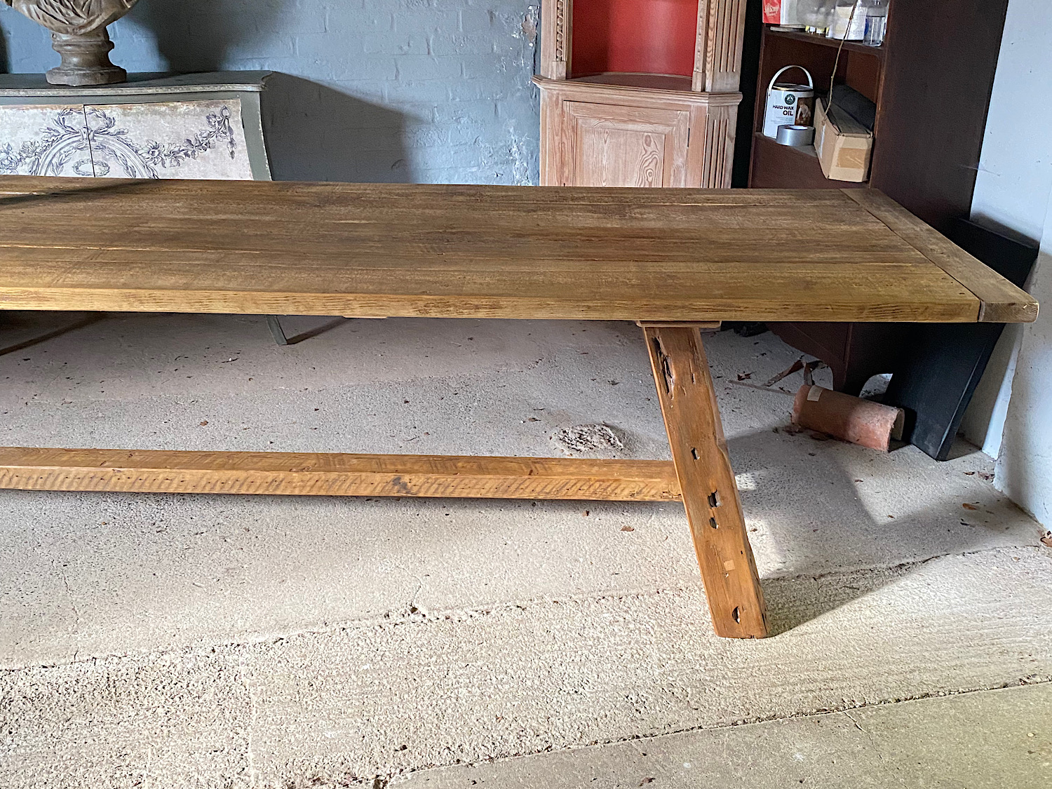 Large Refectory Dining Table